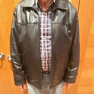 Perry Ellis Leather Jacket